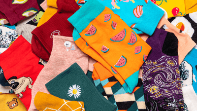 Socken: ein ideales und originelles Geschenk