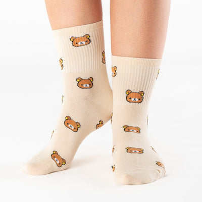 Teddy Bear High Socks Box (Pack x5)