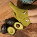 Socken aus Avocado-Baumwolle